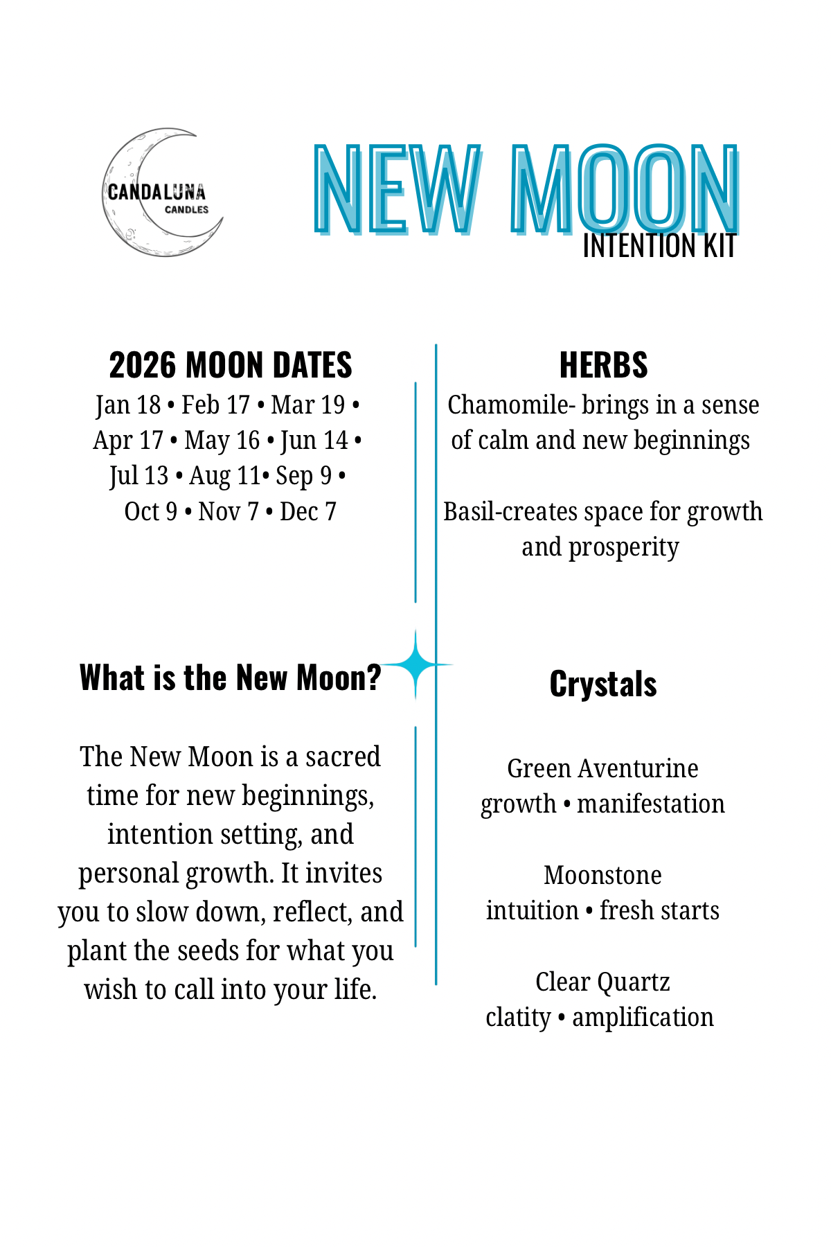 New Moon Intention Kit